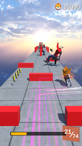 Android application Shiba Inu Run screenshort