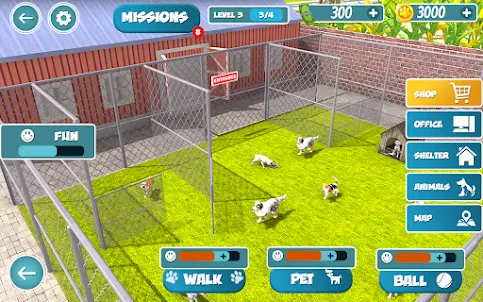 Tierheim-Simulator Animal Game