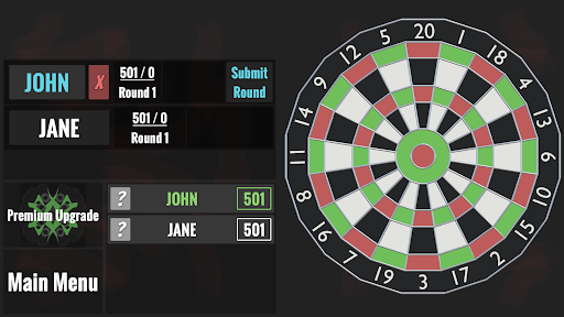 Android application Dart Companion Demo screenshort