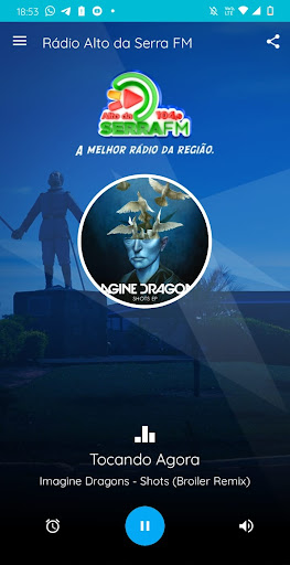 Android application Rádio Alto da Serra FM 104,9 screenshort