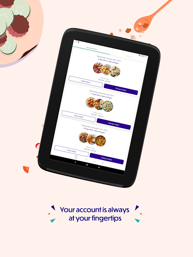 Screenshot of Dinnerly