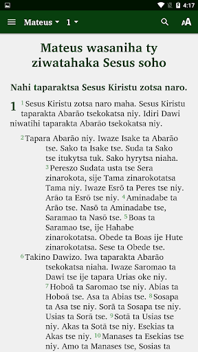 Android application Rikbaktsa Bible screenshort