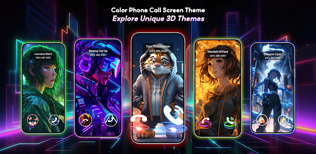 Color Phone Call Screen Theme Unknown