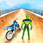 Cover Image of ダウンロード スーパーヒーローバイクスタント3Dゲーム 1.16 APK