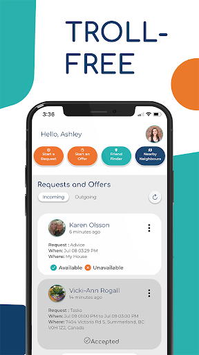 Screenshot of The Village App