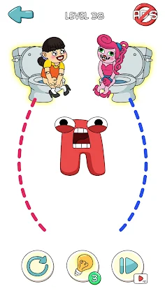 Toilet Rush - Maze Puzzle - Screenshot 3
