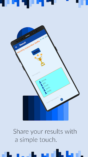 Android application Easy Raffle screenshort