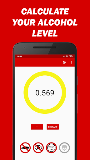 Alcohol Calculator Screen 3