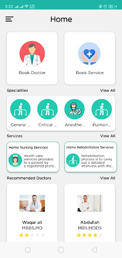 Android application Medisol screenshort