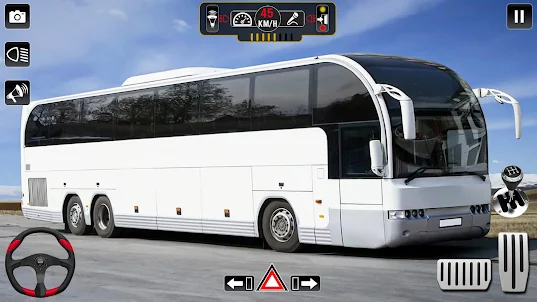 Reisebus-Simulator 3D-Fahren