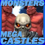 Monsters Mega Castles Game 3D icon