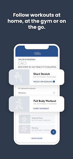 Overtime Nutrition and Fitness Screen 3