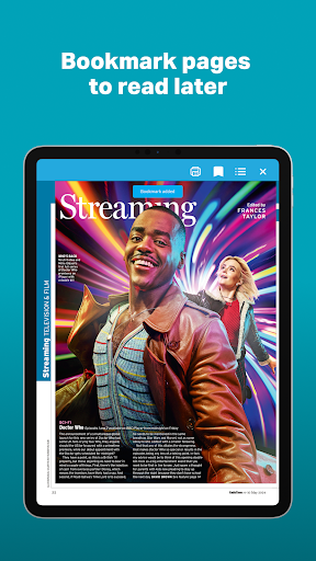 Screenshot of Radio Times Digital Magazine