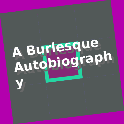 Book, A Burlesque Autobiograph logo
