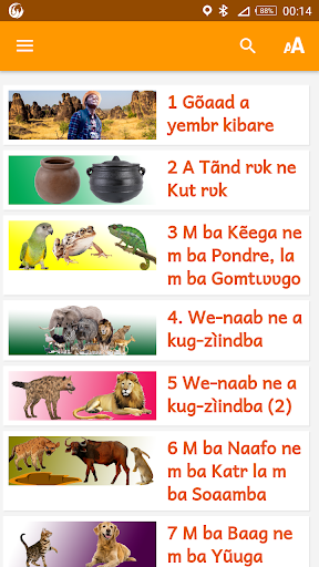 Android application Burkin soalma screenshort