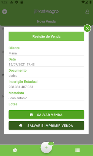 Rastreagro Vendas Screen 3