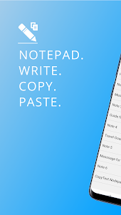 CopyText Notepad copy & paste