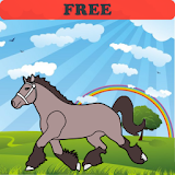 Coloring Book: Horses! FREE icon