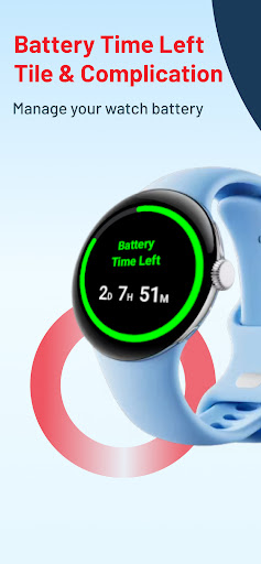 Android application Battery Time Left Tile screenshort