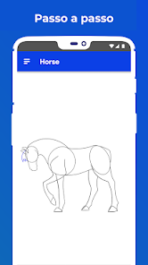 Como desenhar um cavalo de frente - Como desenhar