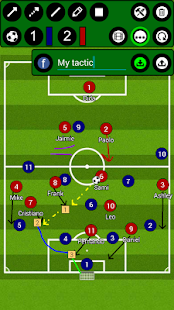 Soccer Tactic Board Screenshot