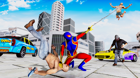 Rope Hero Games : Superhero