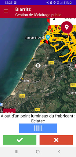 Éclairage public Biarritz Screen 2