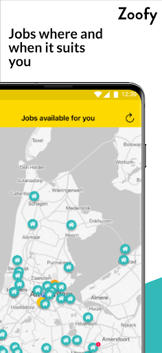Android application Zoofy (for handyman) screenshort