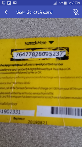TopUp GH Airtime Recharge Screen 2