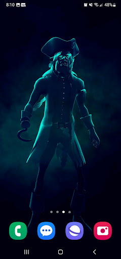 Skeleton Pirate Live Wallpaper