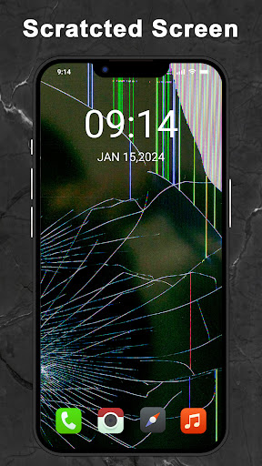 Broken Screen 4K: Funny Pranks Screenshot 1 - AppWisp.com