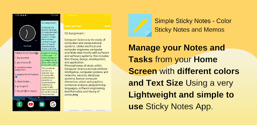 Simple Sticky Notes