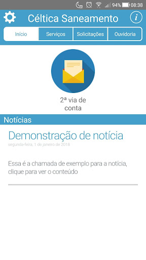 Android application SAS Barbacena screenshort