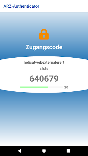 ARZ-Authenticator Screen 2