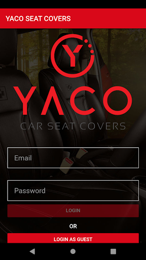 Android application Yaco Seat Covers screenshort