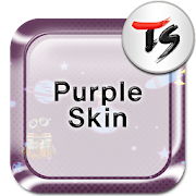 Purple Skin for TS Keyboard