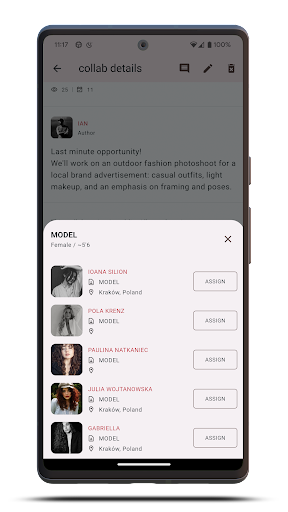 collapp - community of artists Screen 3