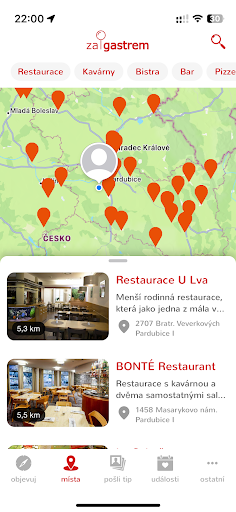 Gastromapa - za Gastrem Screen 2