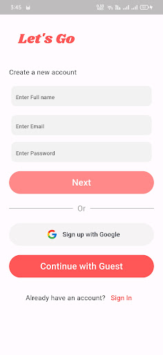 Your Way Screen 2