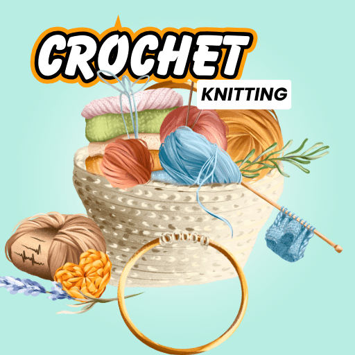 Learn Crochet Knitting App  Icon