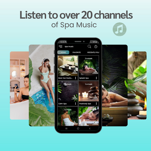 Screenshot of Spa Music