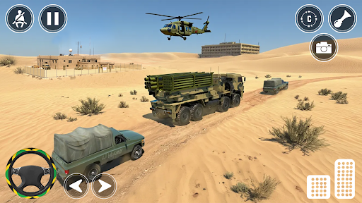 Army Truck Game Simulator 3D screenshot 9