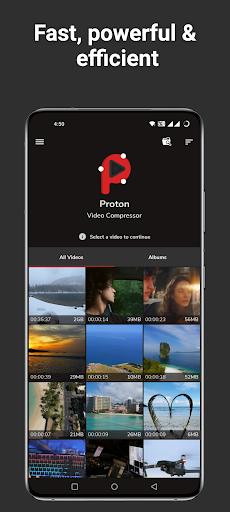Reduce & compress video size Screen 3