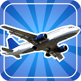 airplane flight pilot sky fly icon