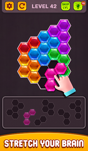 Hexa Block Puzzle: Tangram Puz Screen 2