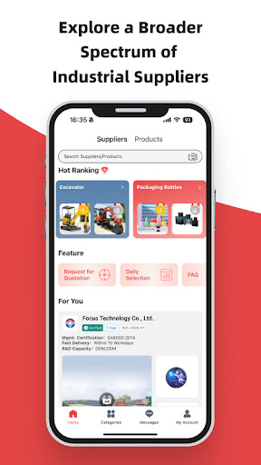 Android application MachTop screenshort