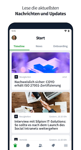 B.O.C. Connect ekran görüntüsü