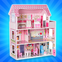 Кукольный домик для девочек: дизайн и чистота роск