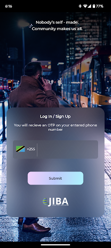 Android application JIBA screenshort