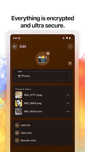 oneSafe 6 Screen 3